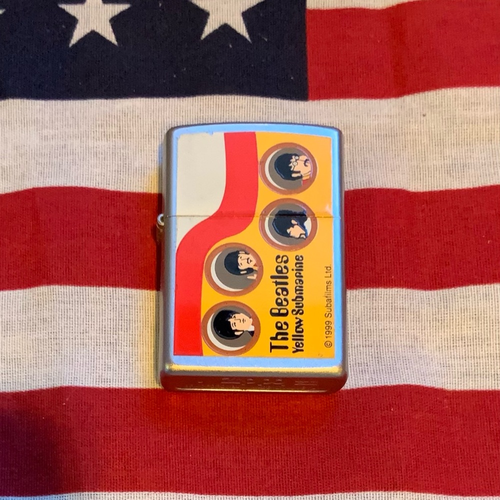 Beatles yellow submarine Zippo Lighter